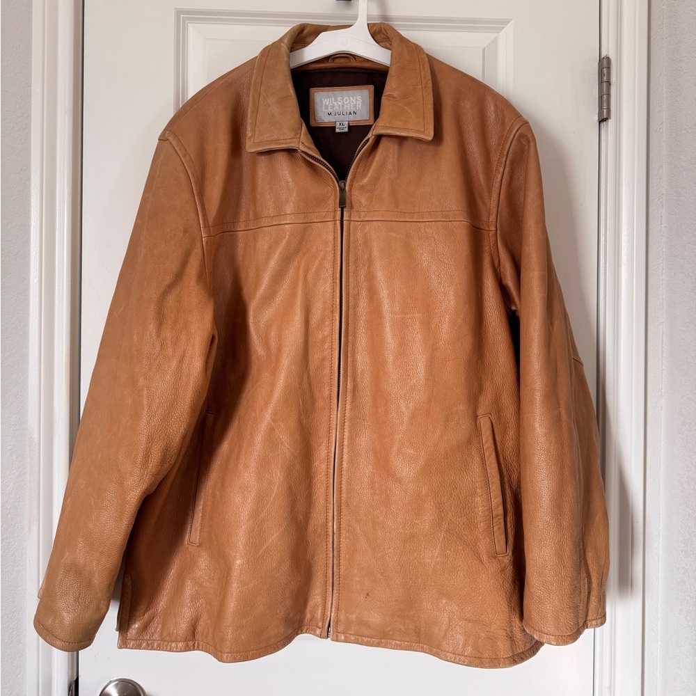Wilsons Leather Men's Brown Jacket